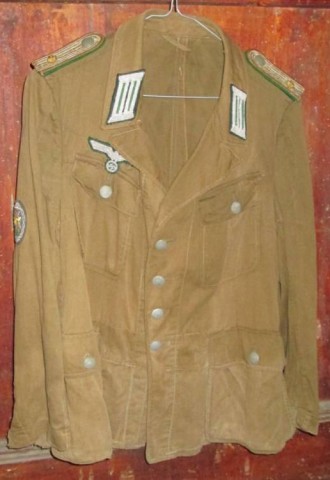 I - MILITARIA STORICA -  - HEER - DAK  GIACCA M.43  Uff. GJ