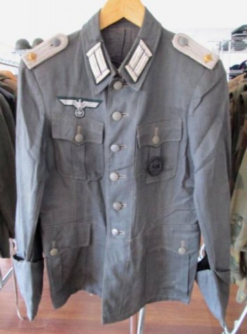 I - MILITARIA STORICA -  - HEER  GIACCA ESTIVA MOD. 36  UFF.  INFANTERIE �RUSSIAN FRONT�