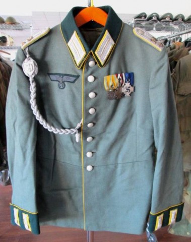 I - MILITARIA STORICA -  - HEER  WAFFENROCK UFF. 26� Rgt. TRASM.