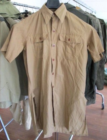 I - MILITARIA STORICA -  - LW	DAK  CAMICIA MANICHE CORTE AERTEX.