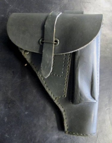 I - MILITARIA STORICA -  - FONDINA PISTOLA BERETTA  M.34  CUOIO VERDE	