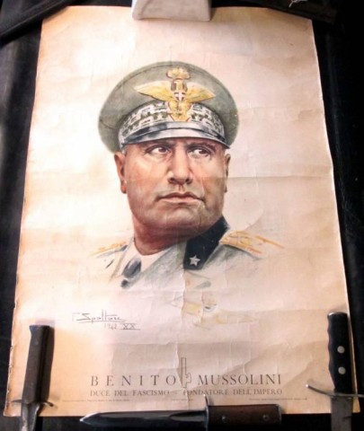 I - MILITARIA STORICA -  - MANIFESTO DEL DUCE DI  �F. SPOLTORE� 1942-XX