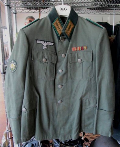 I - MILITARIA STORICA -  - HEER  GIACCA MOD. 36  UFF.  GJ  Servizio Tecnico