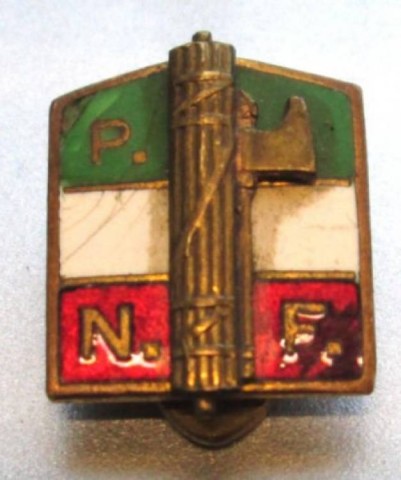 I - MILITARIA STORICA -  - PNF   OCCHIELLO APPARTENENTE AL P.N.F.  (II TIPO)