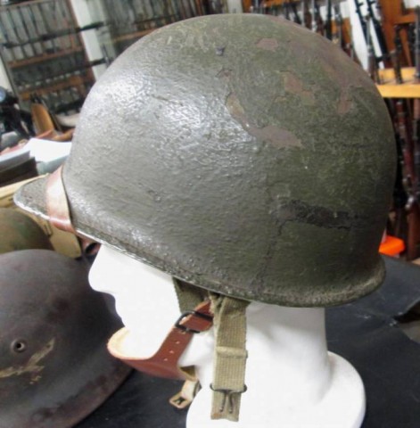 I - MILITARIA STORICA -  - USA  ELMETTO M.2  PARA� GANCI FISSI  II GM 