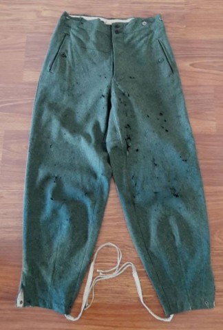 I - MILITARIA STORICA -  - HEER PANTALONI M.43 TRUPPA/SOTT. LANA