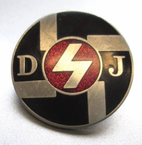 I - MILITARIA STORICA -  - COPIA  OCCHIELLO  DEUTSCHE JUGEND-VOLK (DJ)
