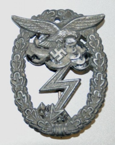 I - MILITARIA STORICA -  - LW-HG  DISTINTIVO  ASSALTI A TERRA  1 PEZZO (3)