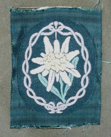 I - MILITARIA STORICA -  - GJ  EDELWEISS DA BRACCIO  Be.Vo.