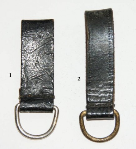 I - MILITARIA STORICA -  - N� 2 PASSANTI X CINTURONE UFF. 