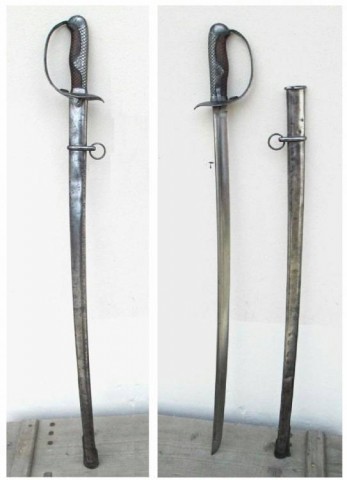 D - ARMI BIANCHE -  - SPADA UFF. M.1898	