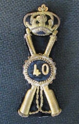 I - MILITARIA STORICA -  - FREGIO  UFF. 40^  DIV. FANTERIA �BOLOGNA�  A.S.