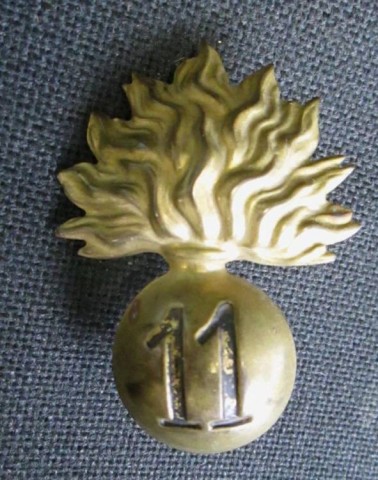 I - MILITARIA STORICA -  - FREGIO  11� Rgt. GRANATIERI DI SAVOIA  A.O.I.