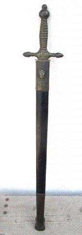 D - ARMI BIANCHE -  - DAGA SOTT. M.1848  GUARDIA NAZIONALE PIEMONTESE.