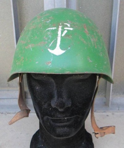 I - MILITARIA STORICA -  - MMI   ELMETTO M.33  VERDE BOTTIGLIA  CON FREGIO.