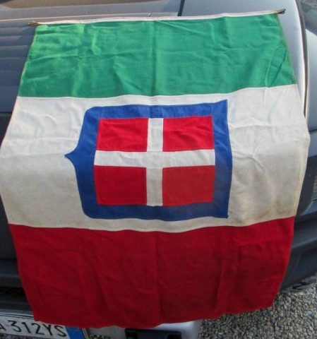 I - MILITARIA STORICA -  - BANDIERA SABAUDA (1)								230,00