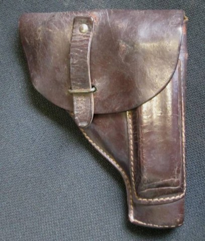 I - MILITARIA STORICA -  - FONDINA PISTOLA  BERETTA M.34 CUOIO MARRONE.