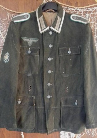 I - MILITARIA STORICA -  - HEER  GIACCA  MOD. 42  GJ  SOTT.							1.300,00	