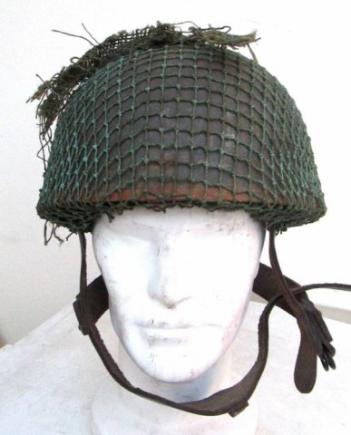 I - MILITARIA STORICA -  - GB  ELMETTO PARACADUTISTI  Mod.MKI (2� Mod.) con RETINA.