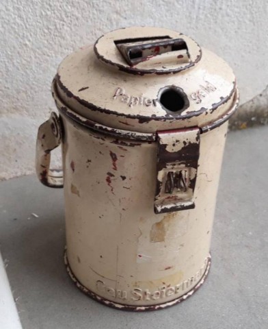 I - MILITARIA STORICA -  - RK-HJ SALVADANAIO IN METALLO �GAU  STEIERMARK� (1).