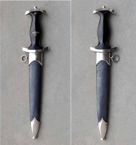 D - ARMI BIANCHE -  - DAGA SS  MOD. 33   �RZM 1053/38  SS�.