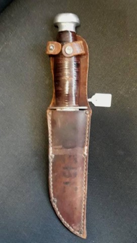 D - ARMI BIANCHE -  - PUGNALE USA TRH PAL-36 (Marines � Seabeebs).  (1)