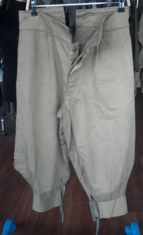 I - MILITARIA STORICA -  - REI	AI  PANTALONI LUNGHI CAKI.