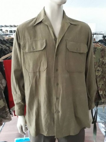 I - MILITARIA STORICA -  - US ARMY CAMICIA  FLANELLA �MUTARD�  �RED BULL�.