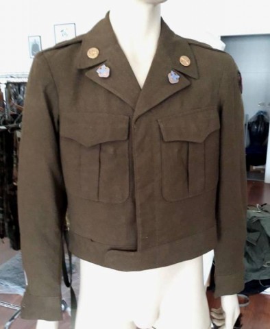 I - MILITARIA STORICA -  - US Army  IKE JACKET  M.43  �Red Bull�.