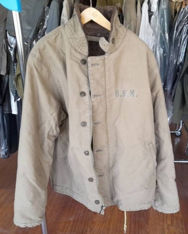I - MILITARIA STORICA -  - USN  GIACCONE N.1  BEIGE.