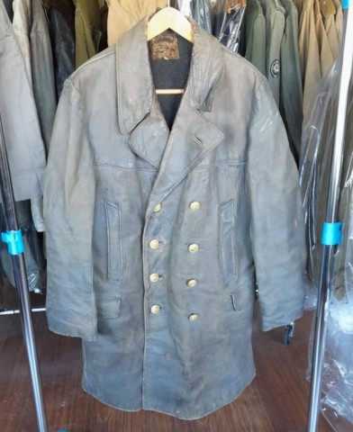 I - MILITARIA STORICA -  - KM	 GIACCONE PELLE  U-BOOT UFF. (1) 	