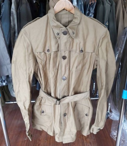 I - MILITARIA STORICA -  - REI-AI  SAHARIANA COTONE	TRUPPA/UFF. TENENTE