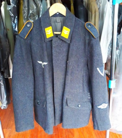 I - MILITARIA STORICA -  - LW	FLIEGERBLUSE  GEFRAITER TECNICO DI VOLO  �1941�.