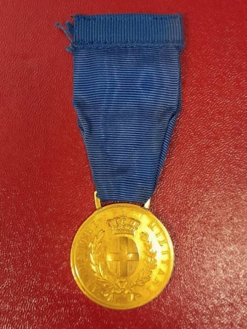 I - MILITARIA STORICA -  - REI  MEDAGLIA  ORO AL VALORE MILITARE,  DA ATTRIBUIRE.
