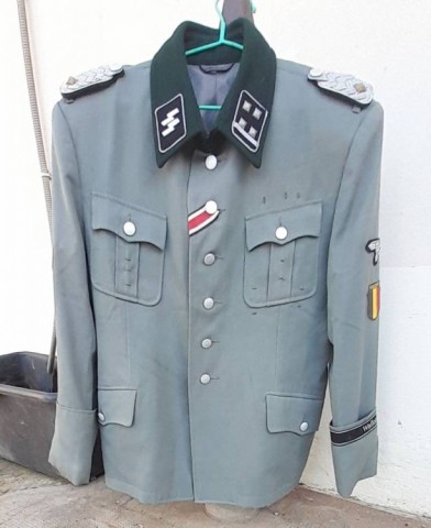 I - MILITARIA STORICA -  - W-SS  GIACCA PER L�OBERSTURMBANNFUHRER  LEON DEGRELLE  CINEMA ANNI �70).