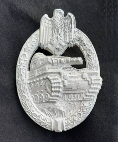 I - MILITARIA STORICA -  - HEER-WSS    DISTINTIVO D�ASSALTO PANZER ARG.  �HA�.