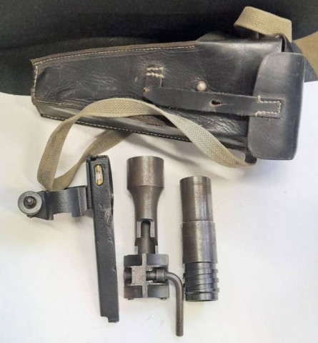 H - ACCESSORI -  - LANCIAGRANATE  K98k + Alzo + Custodia + Chiave.