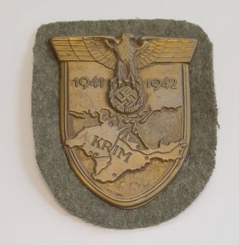 I - MILITARIA STORICA -  - SCUDETTO  �KRIMSHIELD� 1941-1942  (3).