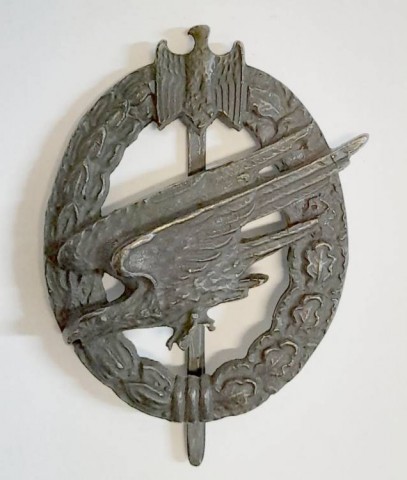 I - MILITARIA STORICA -  - HEER	BREVETTO  FJ.   QUALITA�  MODESTA.