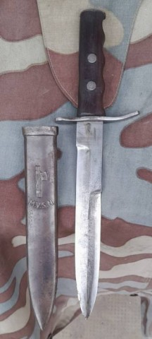 D - ARMI BIANCHE -  - PUGNALE M.V.S.N. M.35 TRUPPA (3)							800,00