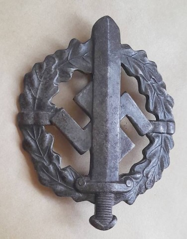 I - MILITARIA STORICA -  - SA  SPORTABZEICHEN IN BRONZE (2).