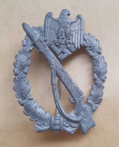 I - MILITARIA STORICA -  - DISTINTIVO Infanterie Sturmabzeichen  in Silber (6).