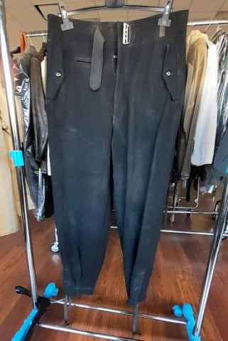 I - MILITARIA STORICA -  - HEER   PANTALONI  PANZER M.44.  Lana Nera.