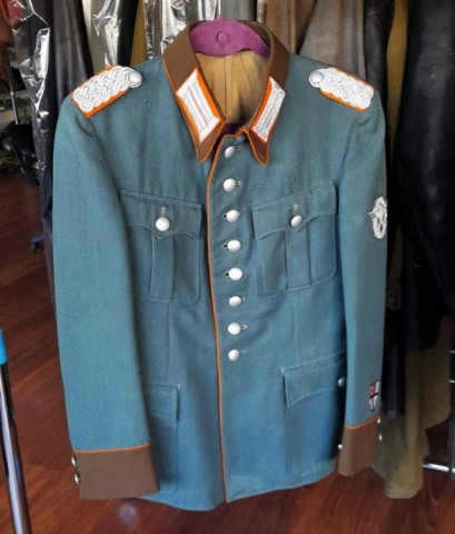 I - MILITARIA STORICA -  - POL.   DIENSTROCK M.41  GENDARMERIE, MAJOR (GIA� DELLE COLONIE).