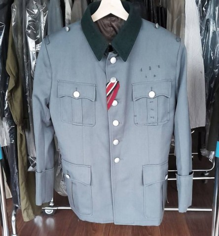 I - MILITARIA STORICA -  - W-SS   GIACCA  UFF.  SMOSTREGGIATA (CINEMA  ANNI �60).