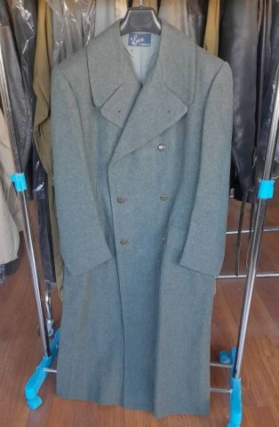 I - MILITARIA STORICA -  - REI/RSI    CAPPOTTO  M.40   LANA GRIGIO-VERDE  UFF.