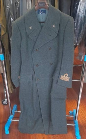 I - MILITARIA STORICA -  - REI	  CAPPOTTO  M.40  LANA GRIGIO-VERDE  UFF.
