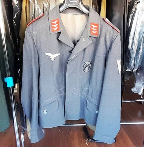 I - MILITARIA STORICA -  - LW	  FLIEGERBLUSE  OBERGEFREITER  FLAK.