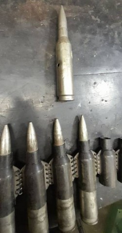 F - ARMI DISATTIVATE -  - URSS  PROIETTILE  Cal, 14,5x114  Fucilone anticarro PTRD/PTRS + Mitragliatrice KPV.