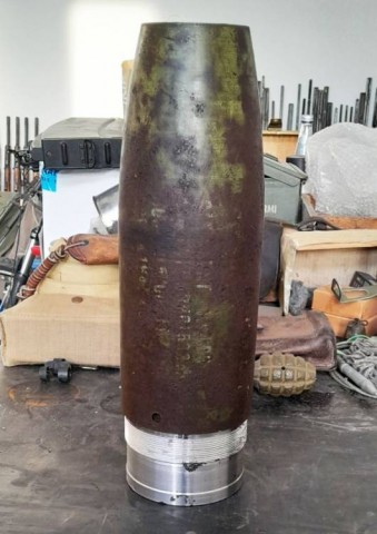 F - ARMI DISATTIVATE -  - US   PROIETTO  155 mm. x Cannone   M1 �Long Tom� / Semovente M40.